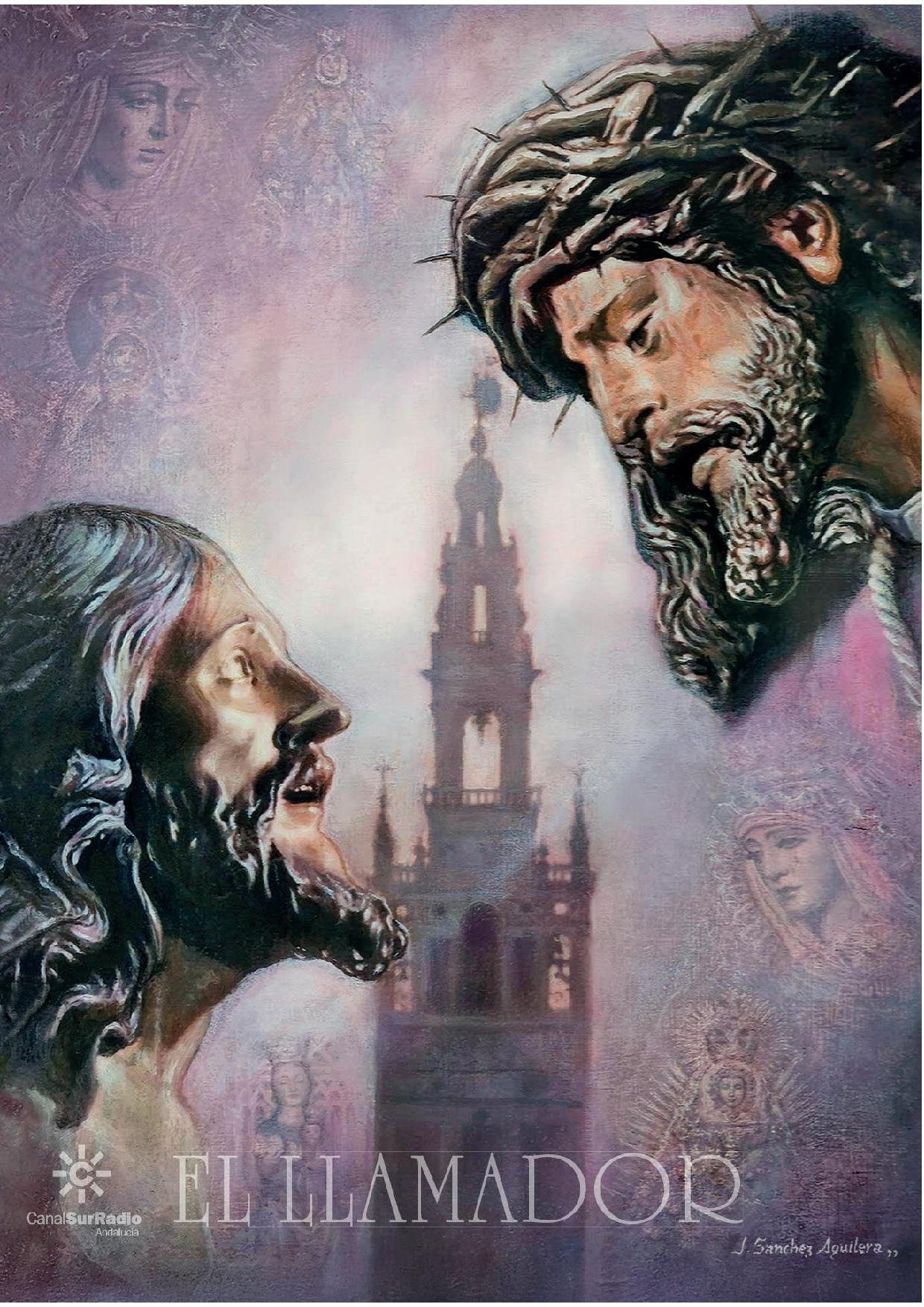 Descargar o Consultar Programa de Mano «El Llamador» con Horarios e Itinerarios de la Procesión Magna de Sevilla 2024