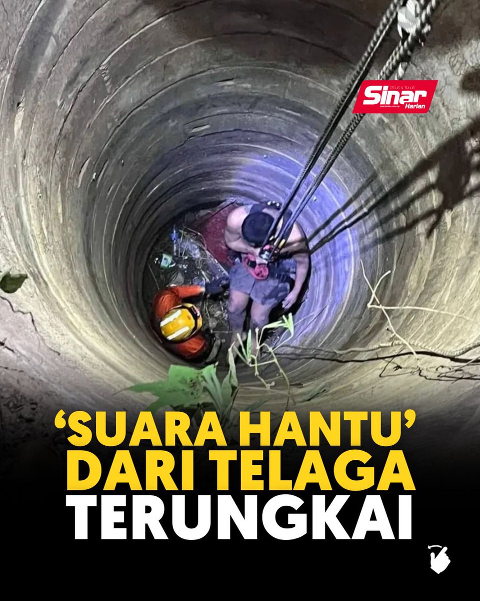 SinarOnline's tweet photo. Misteri bunyi mengilai yang menyeramkan dari sebuah telaga kering di Mae Sot, wilayah Tak, Thailand terjawab apabila polis menemui seorang lelaki terperangkap di dasar telaga itu.
Ini adalah bebenang.
#SinarHarian #Thailand #Perigi https://t.co/Q3UIxwd9qZ