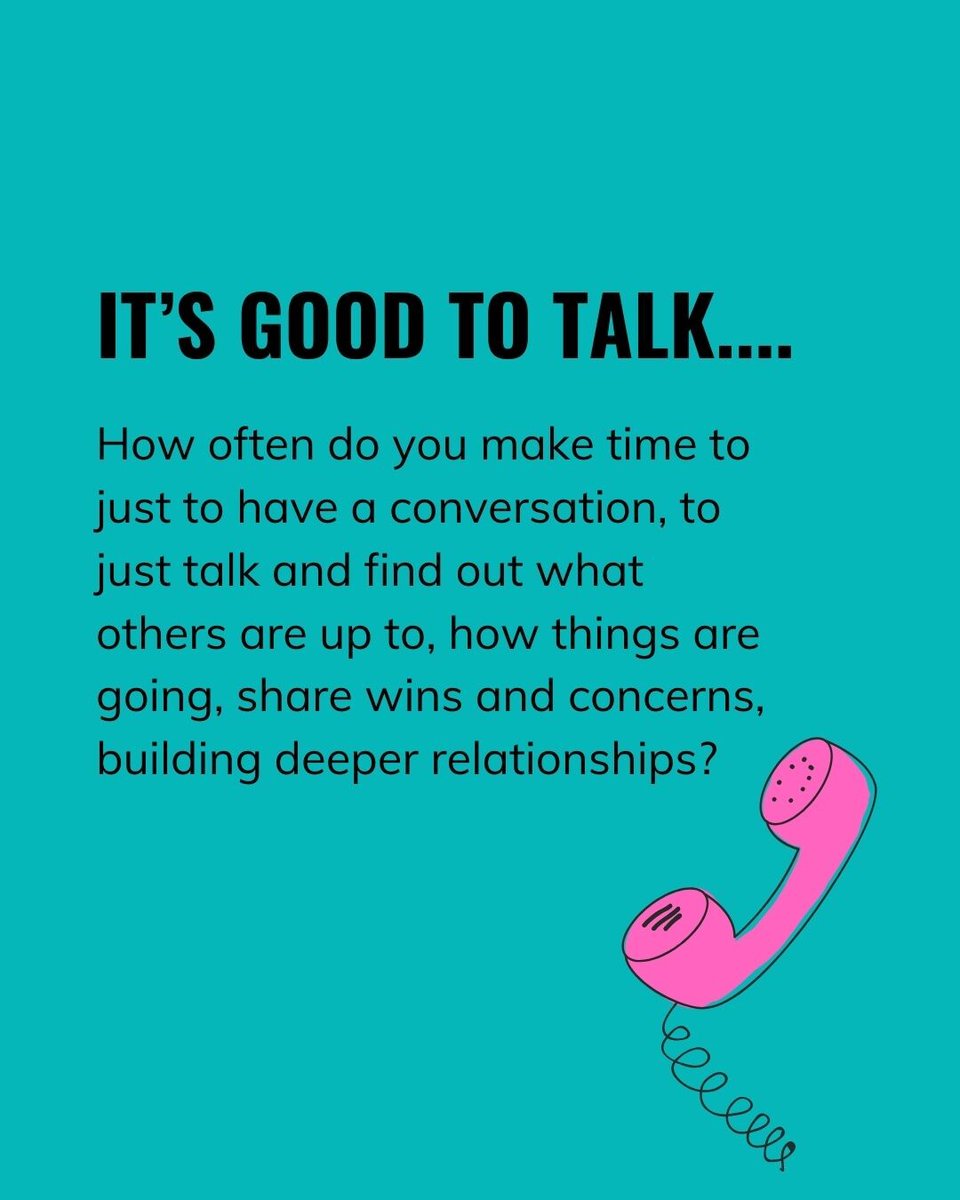 When building trust, the small things count too...

Which team member will you call today?

#buildingttrust #engagement #hopsitality #goodtotalk #leadership