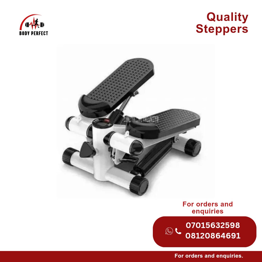 _bodyperfect's tweet photo. Available in stock
QUALITY MINI STEPPERS
Order here๐
07015632598
08120864691
#ministeppers
#fitnessequipment
#superquality https://t.co/BGPR0FwnZF