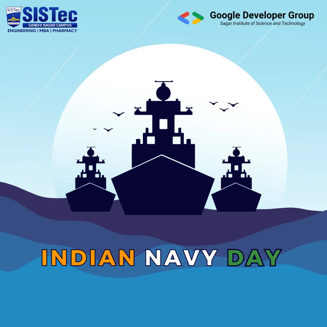 gdsc_sistec's tweet image. 🌊 On Indian Navy Day, GDG SISTec salutes the Indian Navy’s dedication and resilience. ⚓💙 Let’s honor their sacrifices and draw inspiration to contribute to our nation’s progress. 🇮🇳

#IndianNavyDay #GDGSISTec #SaluteToHeroes #NationFirst 🌊