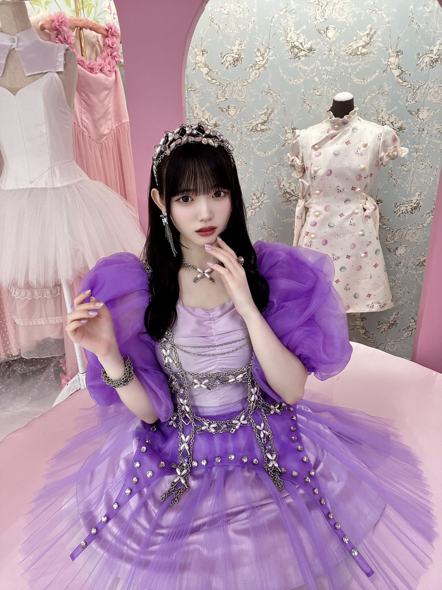 キミも紫に染まっちゃえばいいのに💍 #CUTIESTREET #きゅーすと