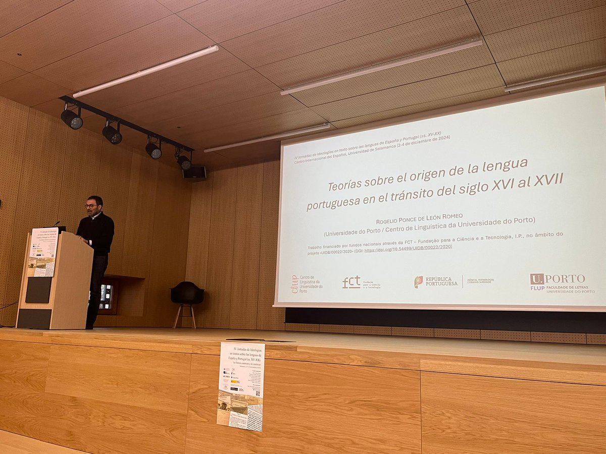 GramHisGram (@gramhisgram) on Twitter photo Esta mañana concluyen nuestras <a href="/ideojornadas/">IV Ideojornadas USAL/Dpto. Lengua Española</a>. Comenzamos con la intervención del Prof. Rogelio Ponce de León (U. do Porto) titulada "Teorías sobre el origen de la lengua portuguesa en el tránsito del siglo XVI al XVII". Esta mañana concluyen nuestras <a href="/ideojornadas/">IV Ideojornadas USAL/Dpto. Lengua Española</a>. Comenzamos con la intervención del Prof. Rogelio Ponce de León (U. do Porto) titulada "Teorías sobre el origen de la lengua portuguesa en el tránsito del siglo XVI al XVII".