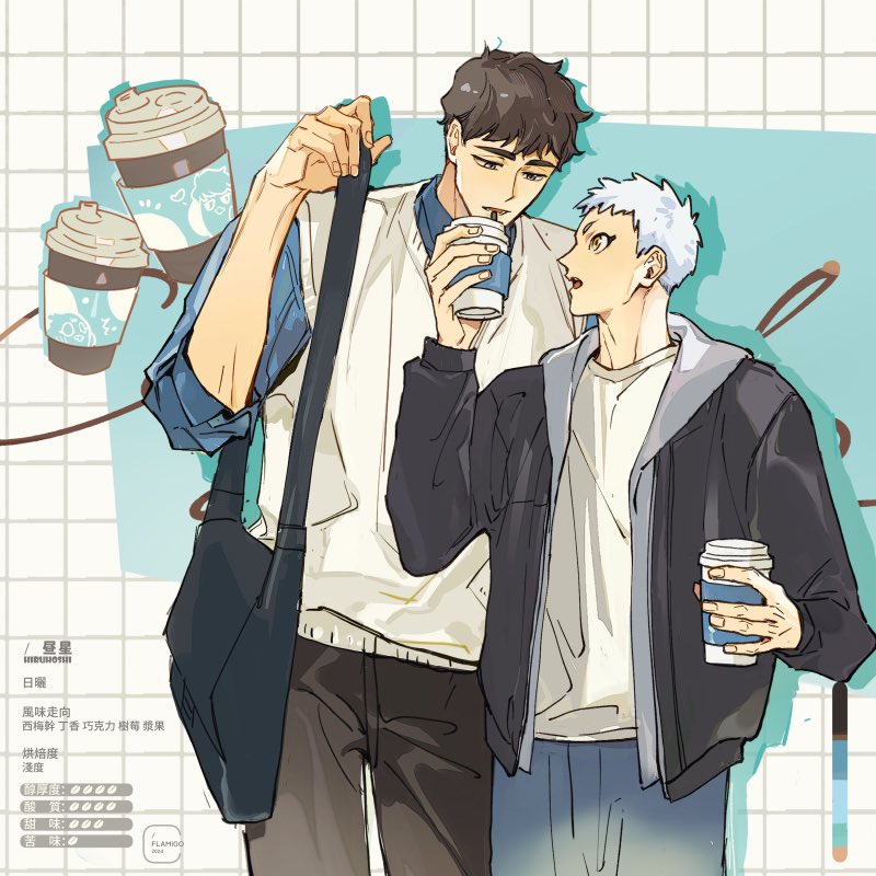 Flamigo819's tweet photo. 昼神家今天的咖啡 https://t.co/KsLbZ4l0Fw