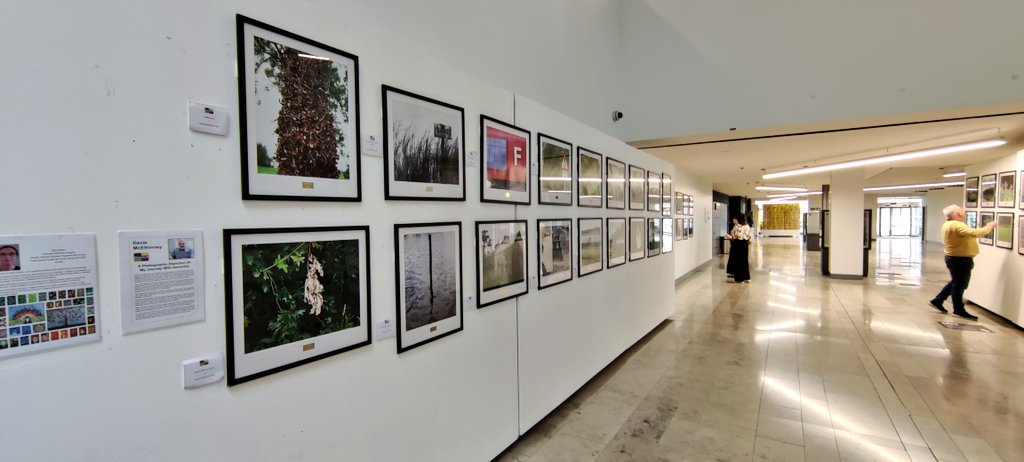 What a treat to get an invite to <a href="/Dementia_NI/">Dementia NI</a>'s 'Real Lives: The Art of Living with Dementia' exhibition at <a href="/UlsterUni/">Ulster University</a> Burley Building - stunning photography and fantastic artwork, we do recommend a visit before the end of December  

🔗Full details: dementiani.org/what-we-do/tra…