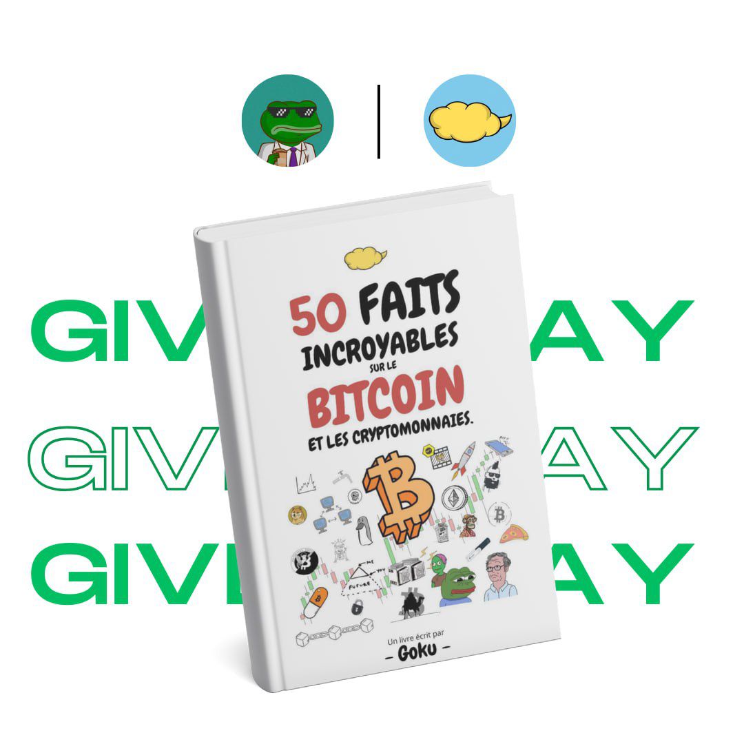 🎁 GIVEAWAY DE NOEL 🎄🎅

J'ai le plaisir de vous faire gagner 1 livre "50 FAITS INCROYABLES sur le BITCOIN et les cryptomonnaies".

Un livre passionnant pour découvrir des histoires étonnantes autour de cet écosystème.

Pour participer :
👉 Like et RT
👉 Follow <a href="/CryptoGeneOff/">Génération Crypto ☁️</a> &amp;