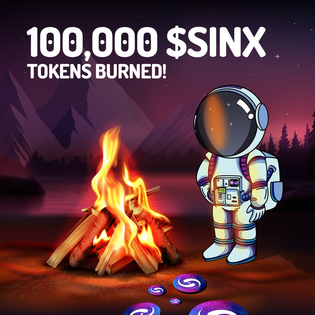 xrdSingularityX's tweet photo. π₯Token burn alert! β€οΈβπ₯
We burned another 100,000 $SINX this week. Total burned: 900K $SINX, ~1.8% of the whole supply. π₯π₯π₯π₯π₯π₯
More burns are on the way! πβ¨
#Radix #SingularityX #Burn #GetSinxed $XRD
TX:
https://t.co/OdFqWgDcbY https://t.co/C7vE8URBoq