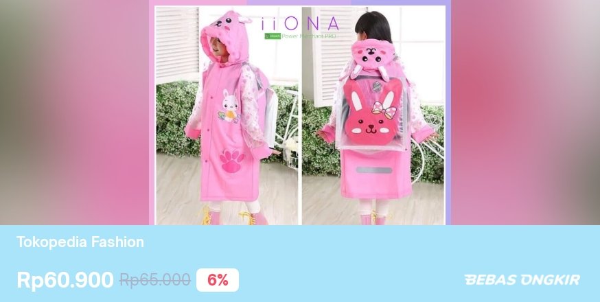 dysk912's tweet photo. 🤩 Ada diskon 6% jadi Rp60.900, nih. Cek di Tokopedia sebelum diskonnya kehabisan! https://t.co/0d1gG7Jjin https://t.co/pN5DBqYShy