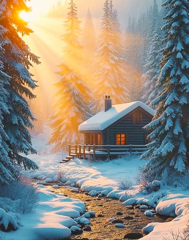 🏠🌲❄️🤍

İ wish everyone a wonderful Wednesday.

Some say "The world belongs to those who wake up early"
This is not the truth !
The world belongs to those  who wake up happy...

                                    - Monica Vitti-
Morning Rays 
🏠💛🧡