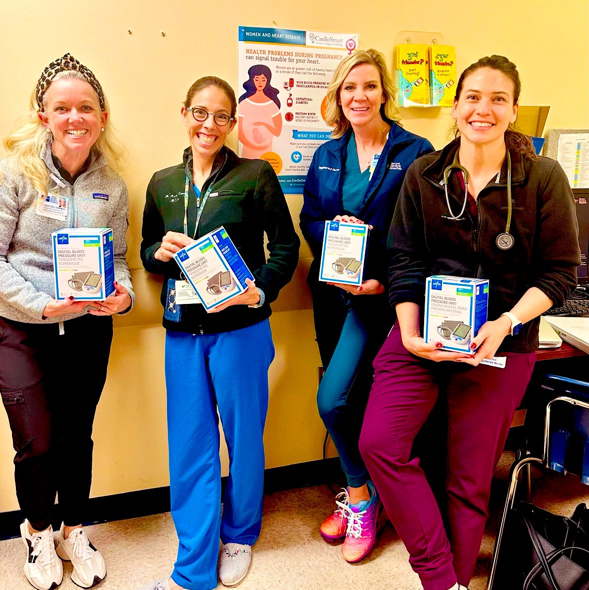 Dani Crousillat (@dcrousillat) on Twitter photo We are delighted to have launched Heart Safe Motherhood at <a href="/TGHCares/">Tampa General Hospital</a> <a href="/USFHealth/">USF Health</a> in partnership with UPenn to expand remote BP monitoring post partum! Grateful for this team on the front lines ensuring the care of every patient, every time ❤️<a href="/Cnadeaunp/">Catherine Nadeau DNP, APRN, FNP-BC</a> <a href="/JudetteLouis/">Judette Louis</a> <a href="/CardioOb/">Cardio-Obstetrics</a> We are delighted to have launched Heart Safe Motherhood at <a href="/TGHCares/">Tampa General Hospital</a> <a href="/USFHealth/">USF Health</a> in partnership with UPenn to expand remote BP monitoring post partum! Grateful for this team on the front lines ensuring the care of every patient, every time ❤️<a href="/Cnadeaunp/">Catherine Nadeau DNP, APRN, FNP-BC</a> <a href="/JudetteLouis/">Judette Louis</a> <a href="/CardioOb/">Cardio-Obstetrics</a>