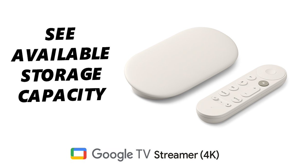 mwakazi_erick's tweet image. How To Check Available Storage Space On Google TV Streamer youtu.be/h1OWMm9ihIY?si… via @YouTube 

#googletv #streamingdevice #tvstreaming #chromecast #googletech