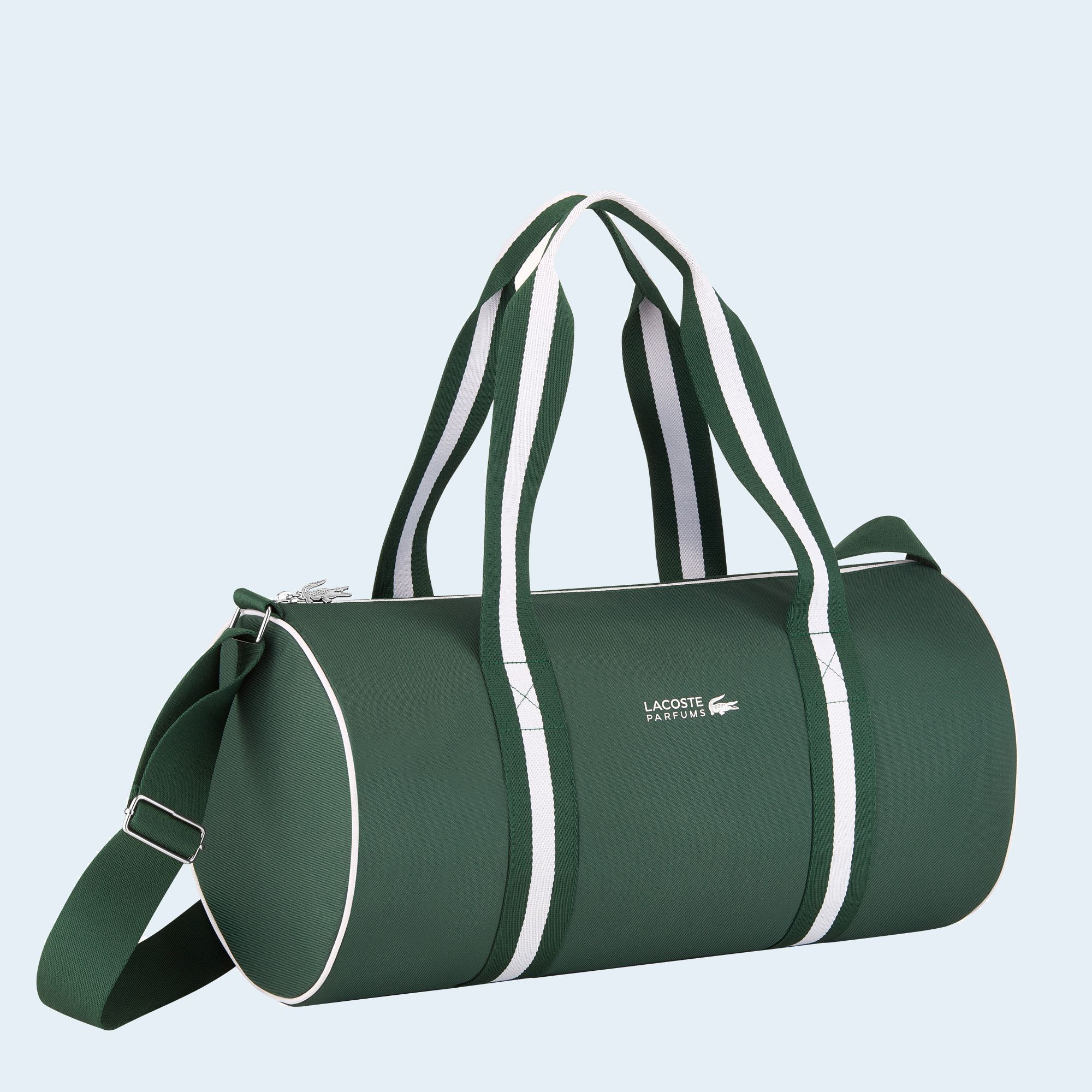 scentlodge on X Our next scentlodge TwitterX Giveaway is this stylish Lacoste Fragrance Duffle Bag. It is the perfect size for your workout clothes or a weekend away. To enter follow scentlodge