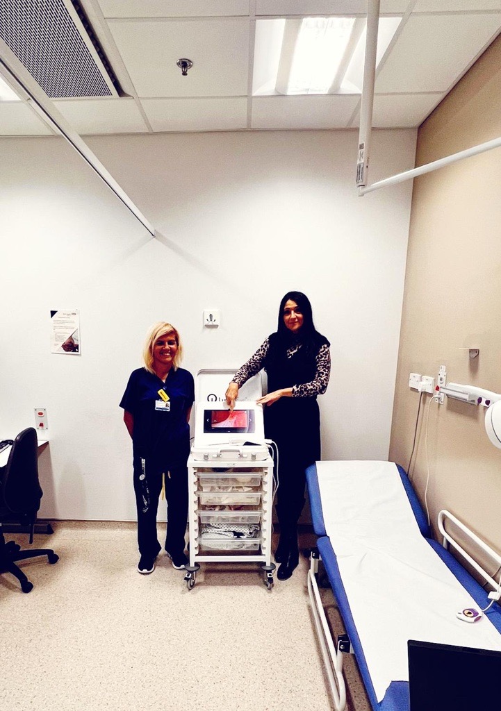 What a fantastic start to the new <a href="/NHSBartsHealth/">Barts Health</a>  Royal London Hospital Watch &amp; Wait Clinics led by senior colorectal lead surgeon Anna Maria Minicozzi and Nurse Marisa Lima!

#endoscopy #nhs #rectalcancer #oncology