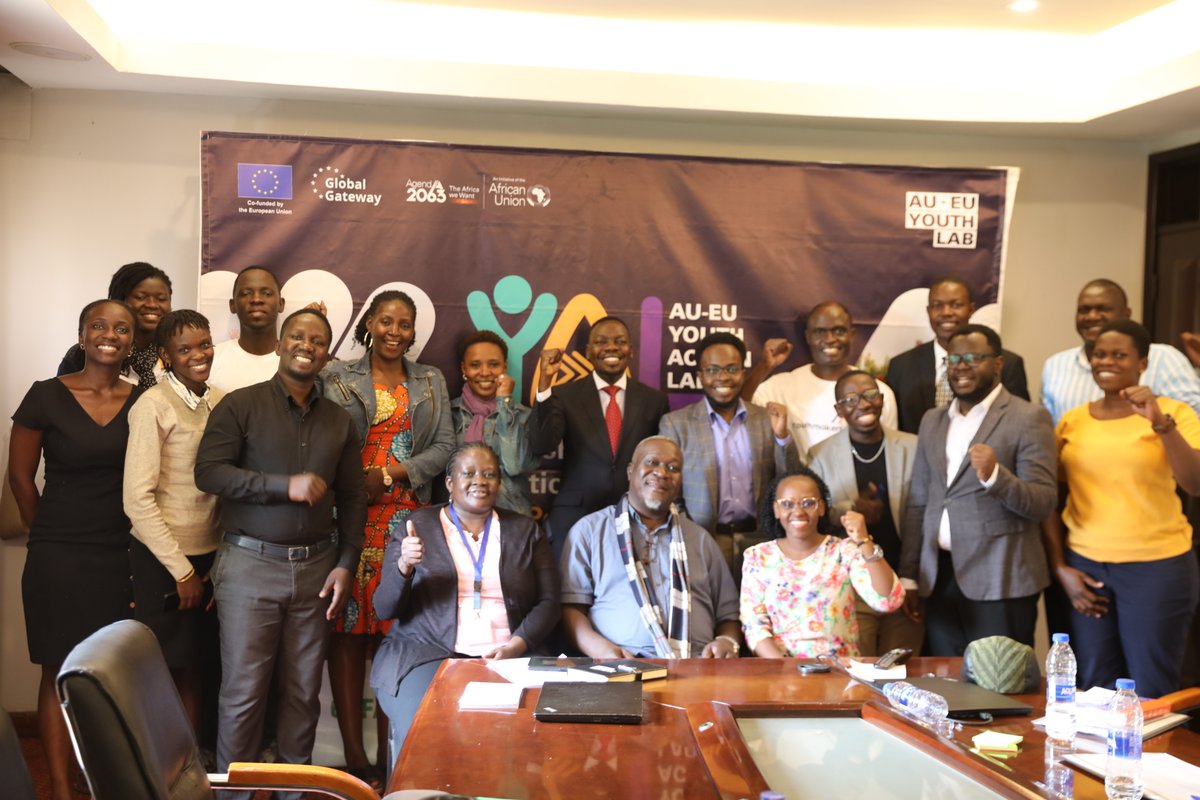 AU-EU Youth Voices Lab - Power of the Collective (@aueuyouthvoices) on Twitter photo #YVL_newsroom 👇
Uganda Gov & CSOs embrace the <a href="/AUEUYouthLab/">AU-EU Youth Lab</a> programmes, #AUEUYouthVoicesLab & #AUEUYouthActionLab in Stakeholders’ Inception Meeting by <a href="/RestlessDev/">Restless Development</a> - <a href="/Restless_Uganda/">Restless Development</a>
Committed to #EngageEmpowerConnect in #Africa and #Europe
#AUEUYouthLab #AUEU #EuropeAid #YVL_newsroom 👇
Uganda Gov & CSOs embrace the <a href="/AUEUYouthLab/">AU-EU Youth Lab</a> programmes, #AUEUYouthVoicesLab & #AUEUYouthActionLab in Stakeholders’ Inception Meeting by <a href="/RestlessDev/">Restless Development</a> - <a href="/Restless_Uganda/">Restless Development</a>
Committed to #EngageEmpowerConnect in #Africa and #Europe
#AUEUYouthLab #AUEU #EuropeAid