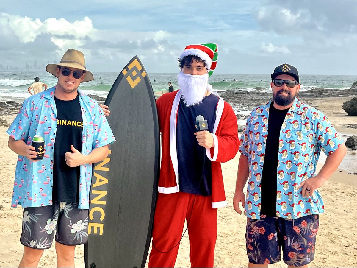 liamodoh's tweet photo. #bintern went above and beyond for this year’s @Binance_AUS Xmas video 🎅 🇦🇺 https://t.co/yNv0yY8wTR
