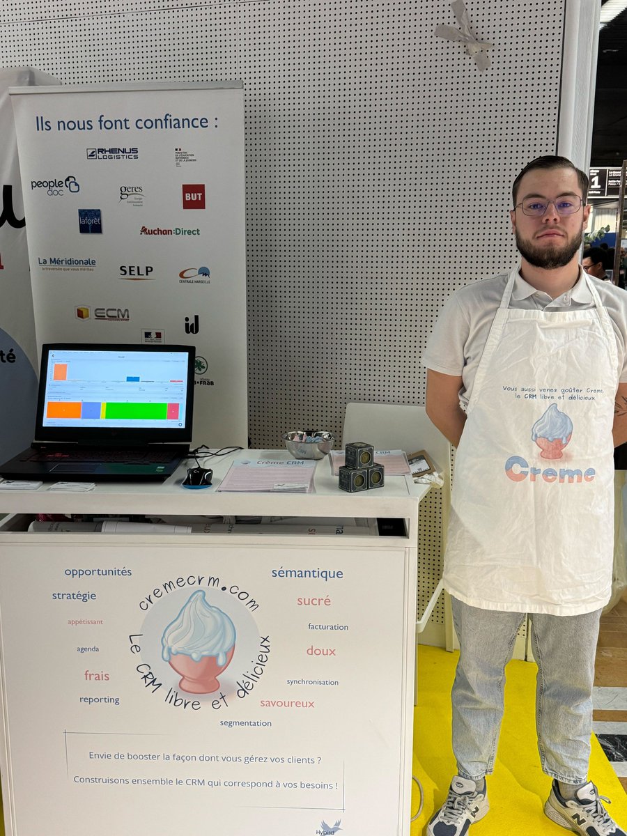 Hybird (@hybird) on Twitter photo Retrouvez-nous aujourd'hui sur le stand B11 d'<a href="/OSXP_Paris/">Open Source Experience</a> #osxp2024 #logiciellibre #crmlibre Retrouvez-nous aujourd'hui sur le stand B11 d'<a href="/OSXP_Paris/">Open Source Experience</a> #osxp2024 #logiciellibre #crmlibre