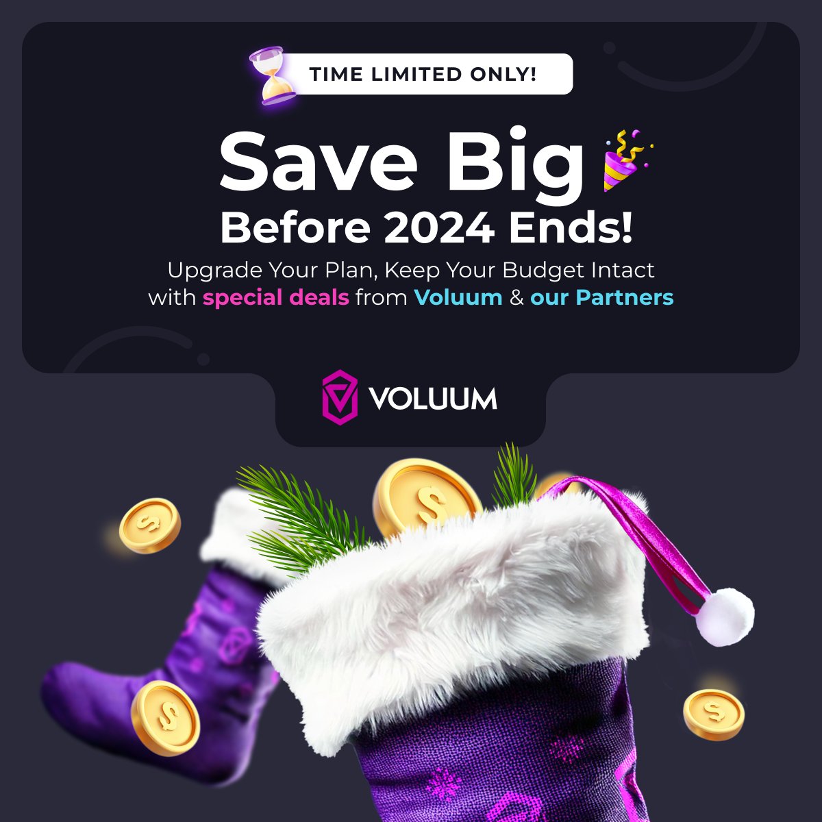 🚀 Save Big Before 2024 Ends!

Get a head start on 2025 with Voluum’s RICHER PLANS for LESS &amp; grab our FREE TikTok Advertising eBook to master TikTok ads with Voluum!

🔗 Visit voluum.com/pricing/ or check your inbox for details.

#affiliatemarketing #tiktokadvertising