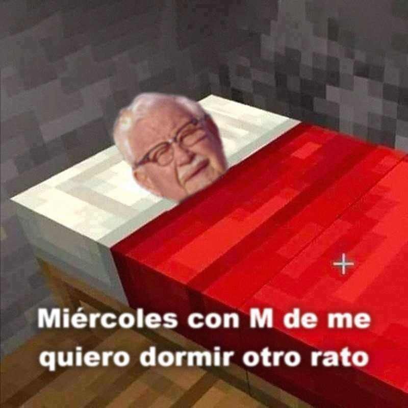 es de mi agrado informarles que el día de hoy es miércoles