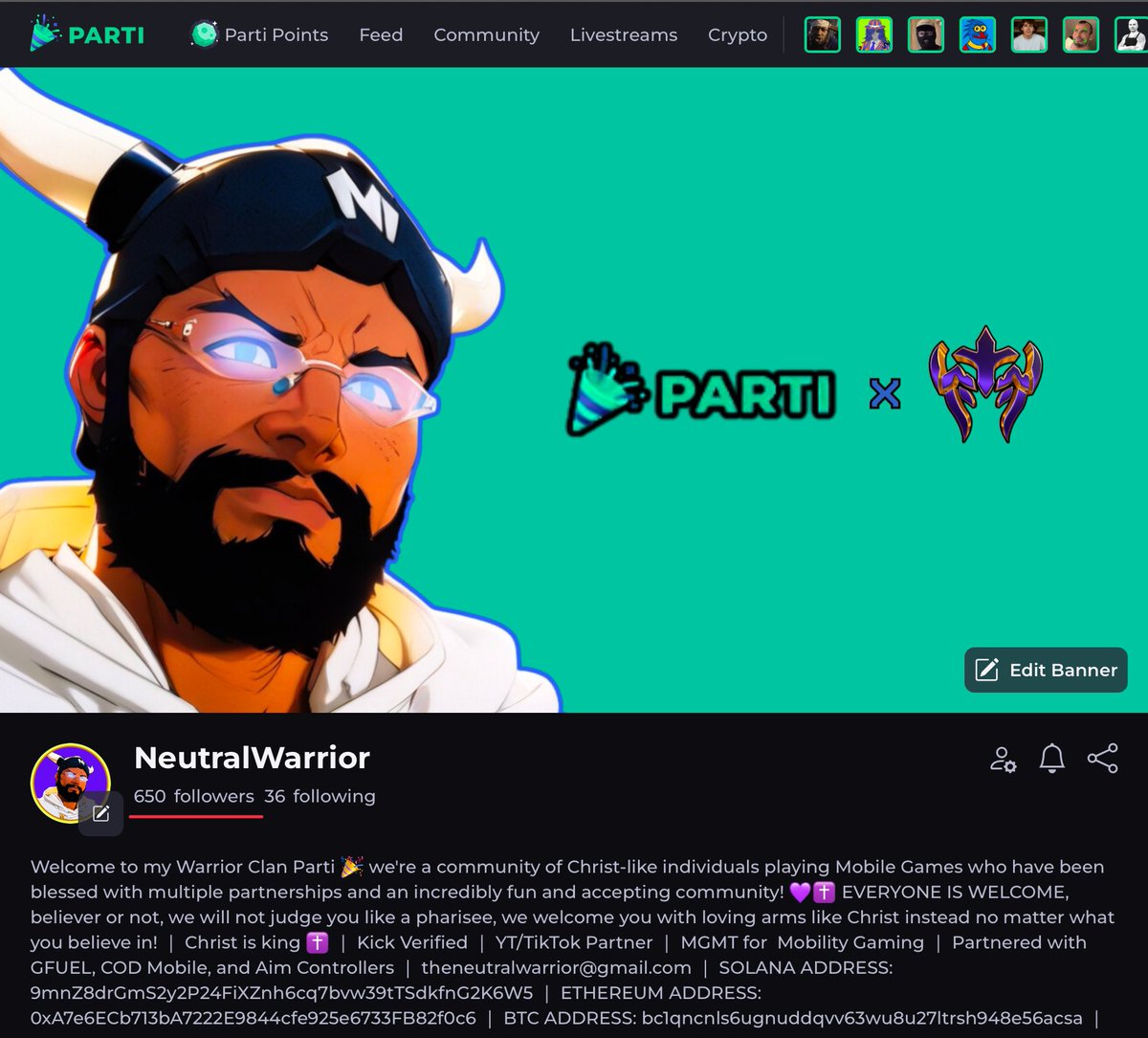 Neutral Warrior 🟡 tweet media