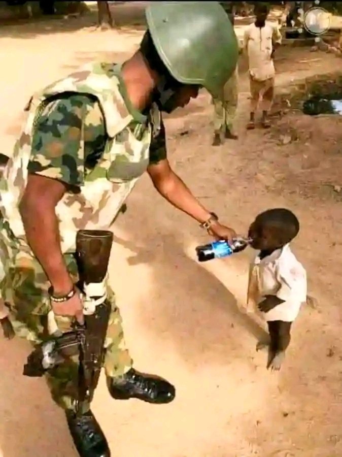 Who's the soldier i can gift him my One month 15k salary