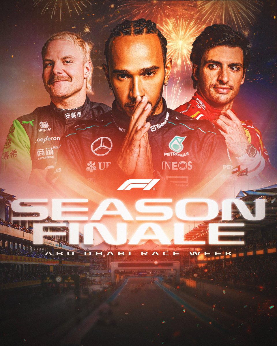 For the final time in a remarkable season...

WE GO RACING 💨

#F1 #AbuDhabiGP