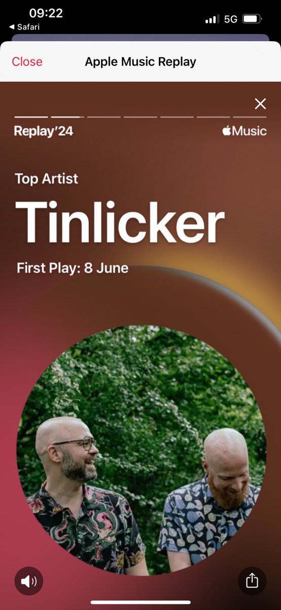 edsobrien's tweet photo. Made the switch to @AppleMusic this year, so more like a half year in music than #yearinmusic

But just saying @tinlicker_nl https://t.co/FKZhWqTrIO