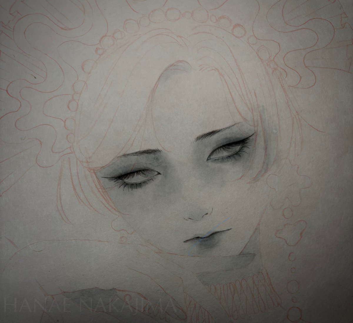 「wip 」|中島華映のイラスト