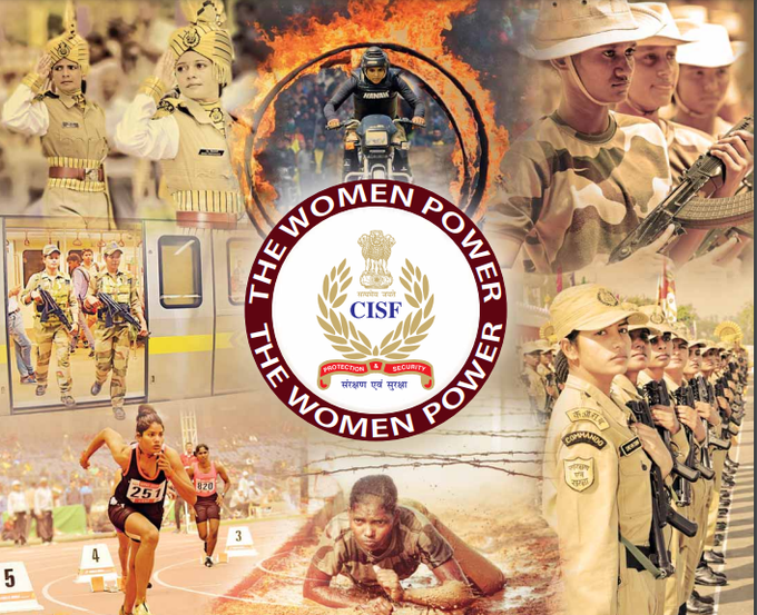 CISFHQrs's tweet photo. Fierce, Fearless, Force To Reckon With - The Women Soldiers of CISF.
#संरक्षणएवंसुरक्षा
#PROTECTIONandSECURITY #WomenPower
#AcceptingChallenges #BreakingStereotypes
@HMOIndia https://t.co/It8eSXCQR4
