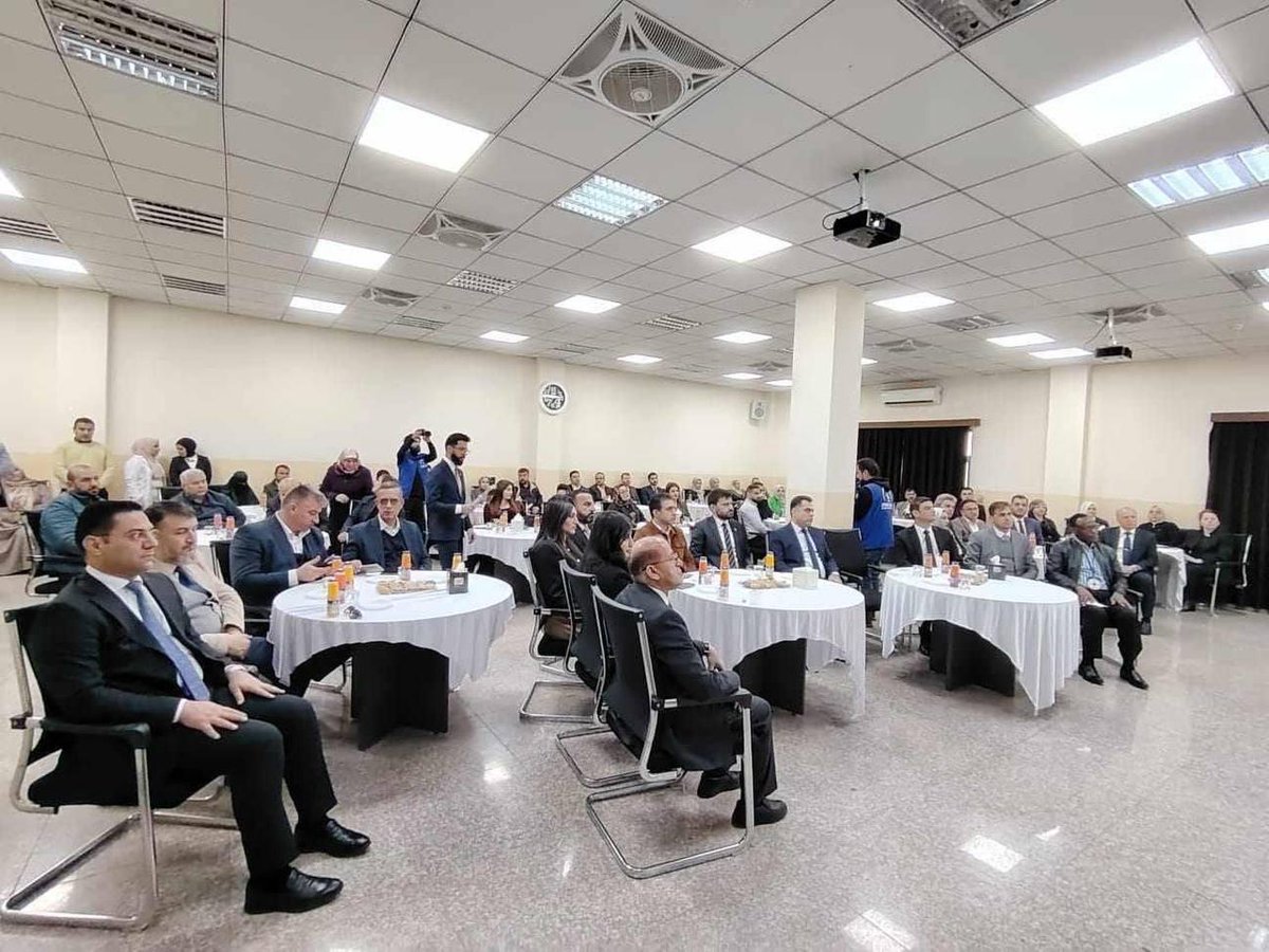 HighHcwa's tweet image. An event was held under the supervision of Dr. Idris Harki, the president of Erbil #Polytechnic University, in the presence of the Vice President for Scientific #Affairs and #Higher Education, some university council members, the Executive Director of the #Rwanga Foundation,