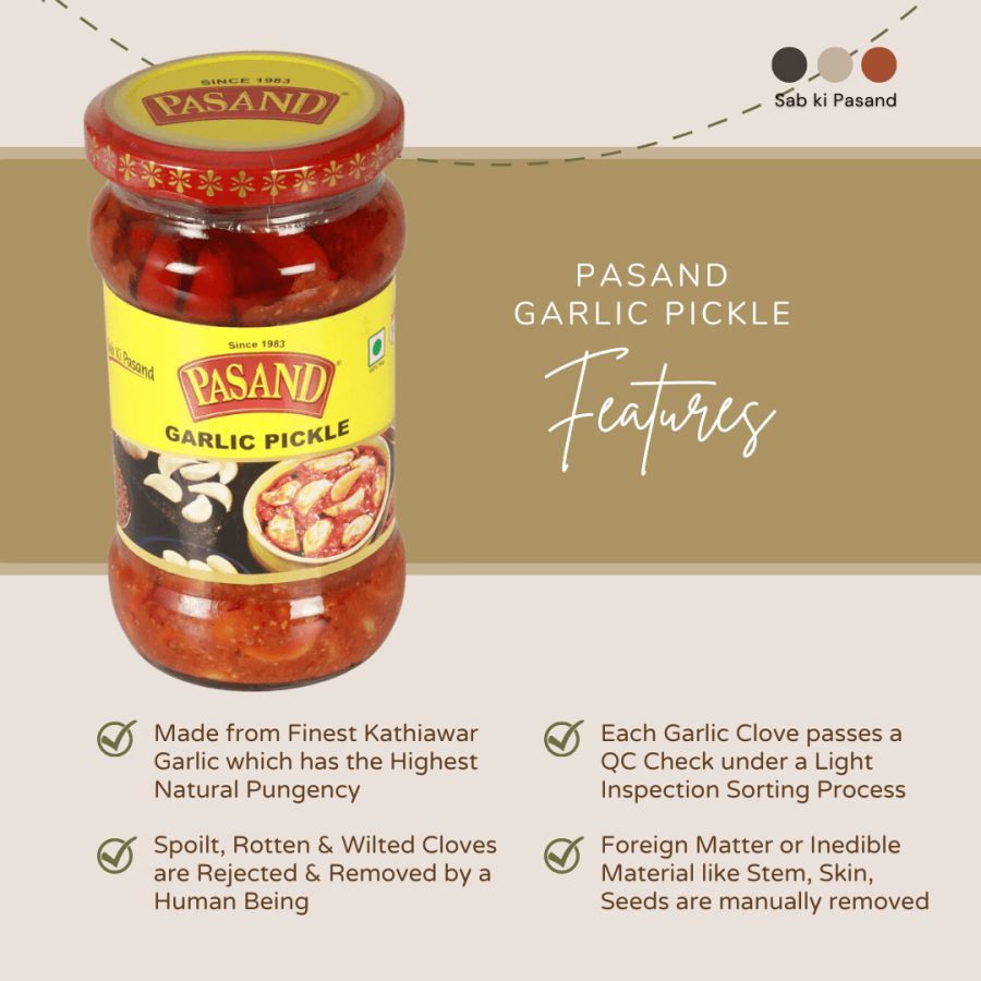 PasandFoods's tweet image. Pasand Garlic Pickle (Lehsun Achaar)

buff.ly/3URSLMW

#Pasand #PasandFoods #GutFeelingFoods #PasandInsta #PasandPickles #HomeFood #TraditionalFood #AuthenticTaste #TasteOfHome #GarlicPickle #TasteOfTradition #HandcraftedPickle #FoodLover #Foodgasm #QualityPickles