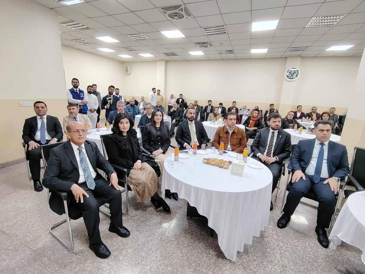 HighHcwa's tweet image. An event was held under the supervision of Dr. Idris Harki, the president of Erbil #Polytechnic University, in the presence of the Vice President for Scientific #Affairs and #Higher Education, some university council members, the Executive Director of the #Rwanga Foundation,
