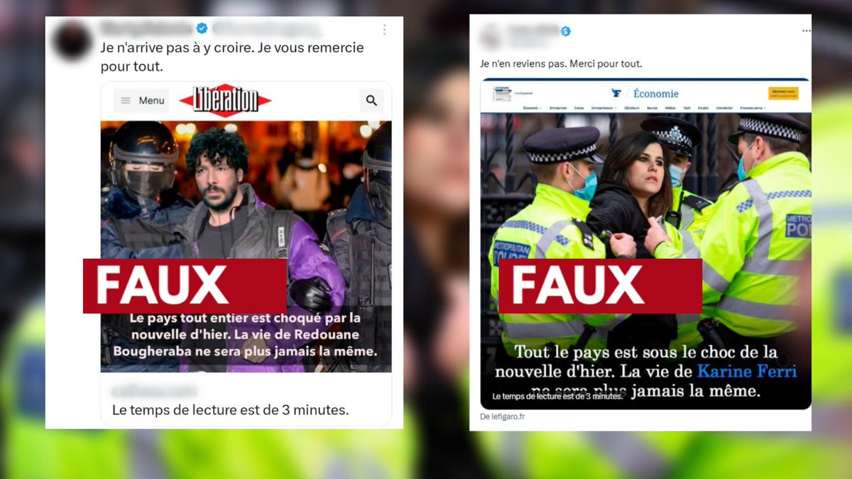 Attention à ces publications sponsorisées avec @redouaneshow et Karine Ferri  qui refont surface ces dernières heures : ce sont des arnaques aux  cryptomonnaies. Détails avec @samelgadir dans le #JT20H de @TF1info ⤵️