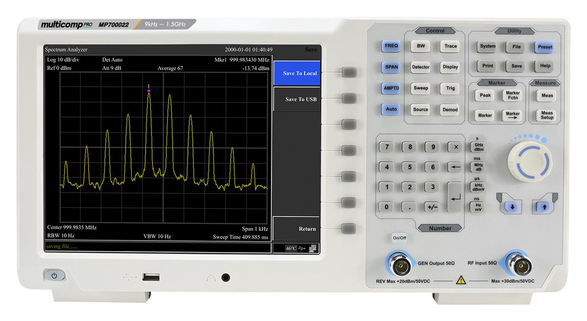 Whyzeenigeria's tweet image. Unlock the power of signal analysis with Whyzee&apos;s Spectrum Analyzer. Unparalleled accuracy, versatile applications, and delivered nationwide. Contacts: 08035514153 | 0704268 6855 info@whyzee.com.ng 
#SpectrumAnalyzer #SignalAnalysis #Research #Development #Testing #LabEquipment