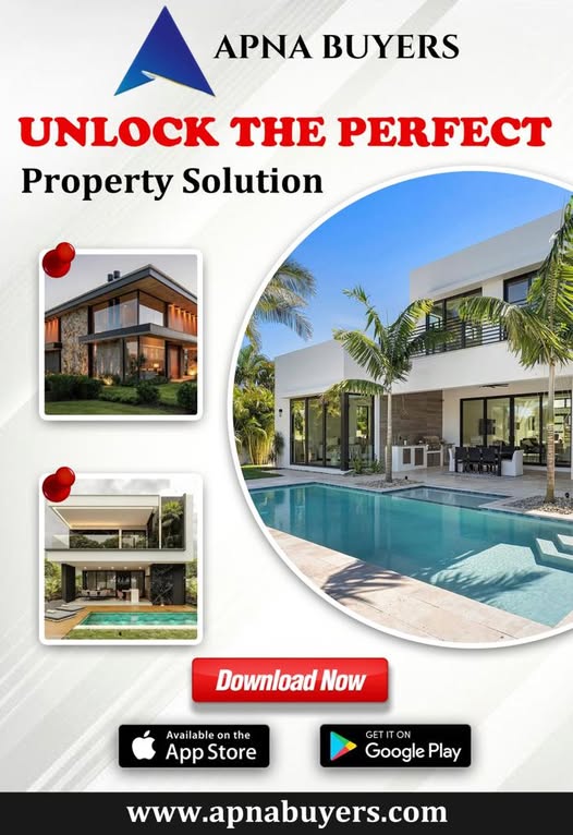 ApnaBuyers's tweet image. 📈 Unlock The Perfect Property Solution With APNA BUYERS!! 🏠 Visit : apnabuyers.com 🔗

🔹 Download the Apna Buyers app now and get access to exclusive properties
🔹 Available on the App Store and Google Play

#ApnaBuyers #PropertySolution #RealEstate #HomeSearch