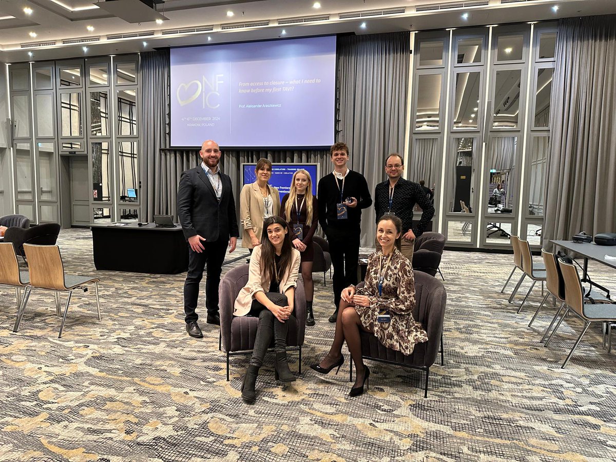 SimHub_'s tweet photo. 🔥Our team is ready for today’s XXV @NFIC_Krakow  New Frontiers in Interventional Cardiology!

🦾Join us in Cracow!
Let’s start the SIMULATIONS!

#NFIC25 #SimHub #InterventionalCardiology https://t.co/rLkOoabgbi