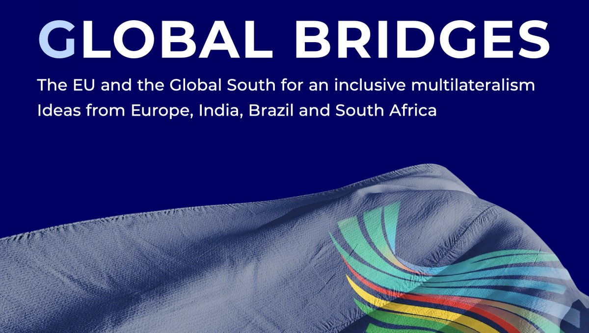 AnantaAspen's tweet photo. Indrani Bagchi and Maria Joseph co-wrote a chapter in the report “Global Bridges: The EU and the Global South for an inclusive multilateralism Ideas from Europe, India, Brazil and South Africa.”

The chapter explores India’s evolving role in global governance, emphasizing its push for a reformed multilateral order that addresses the concerns of emerging powers and the Global South. Despite being a founding proponent of multilateralism, India critiques the current system for marginalizing developing nations and perpetuating outdated power dynamics. It advocates for greater representation, as seen in its successful inclusion of the African Union in the G-20. India’s initiatives include revitalizing the WTO, promoting resilient supply chains, and fostering regional and thematic alliances like the QUAD, BRICS, and the International Solar Alliance. The chapter highlights India's active leadership during crises, such as equitable vaccine distribution during COVID-19 and addressing food and energy shortages in the Global South. Balancing its stance as a collective partner, not a leader, India positions itself as a bridge between developed and developing nations, championing multipolarity and cooperation over polarized geopolitics.

Read more here: https://t.co/mUGVwXEAW7
