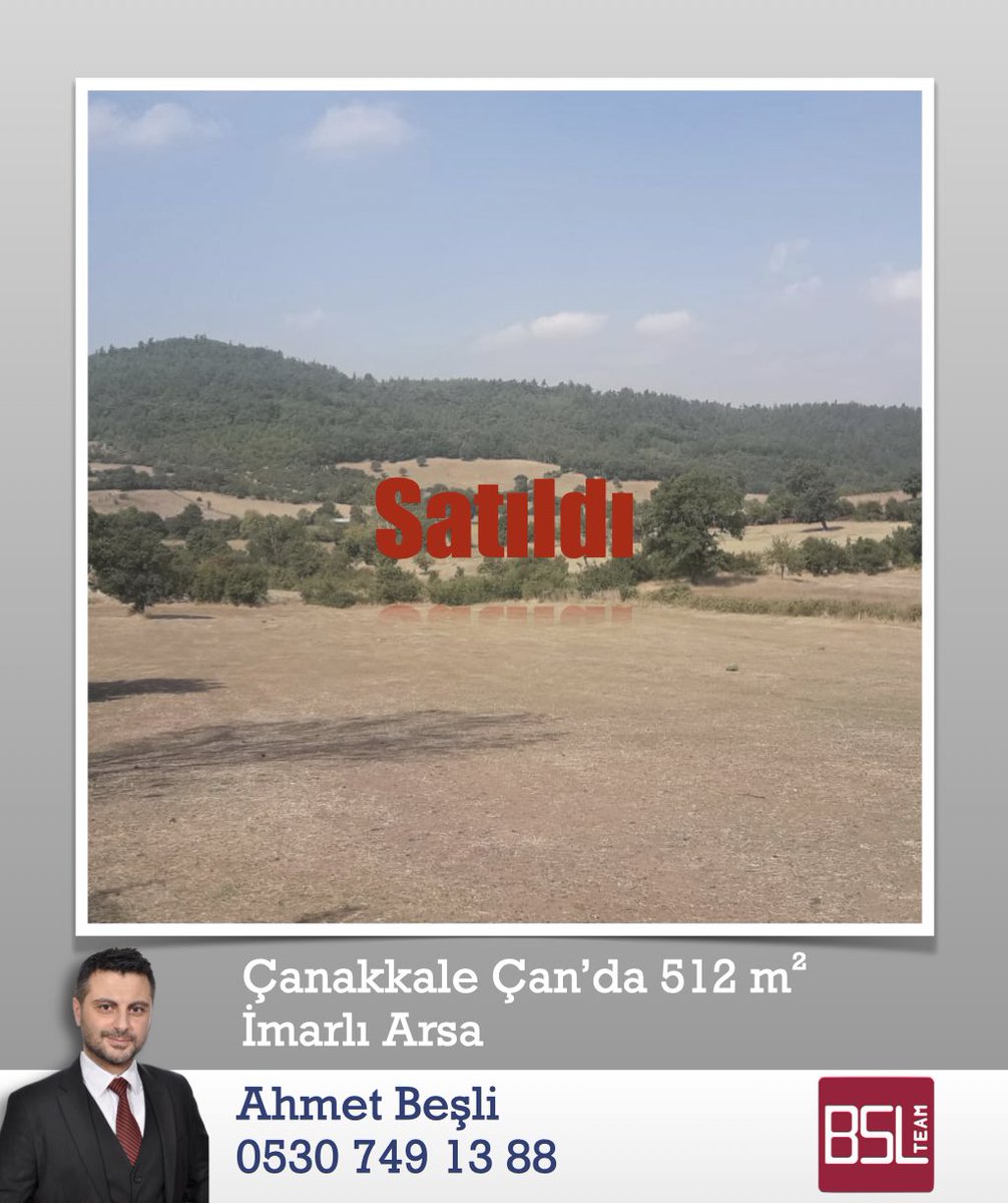 Çanakkale Çan’da bulunan arsamız satıldı. Satıcı ve alıcımıza hayırlı ve bol kazançlı olmasını dileriz. 🌲🔔