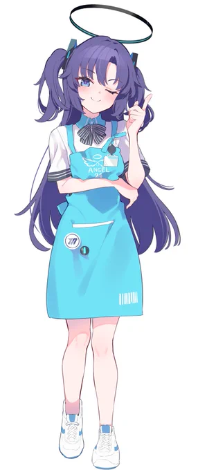ユウカもローソンの店員さんして…#ブルアカ 