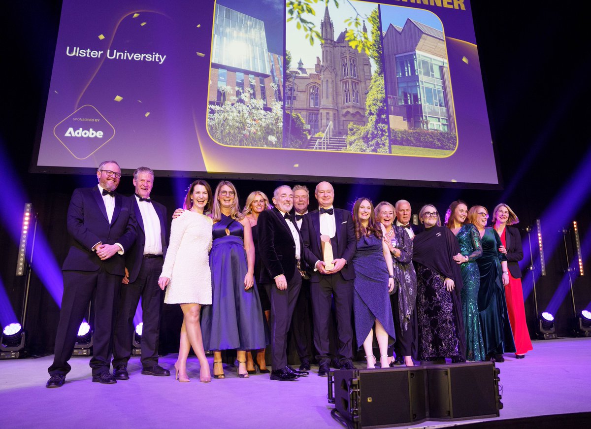 UlsterCTC (@ulsterctc) on Twitter photo We are extremely proud to be part of <a href="/UlsterUni/">Ulster University</a> and to be awarded the @TimesHigherEd Awards University of the Year 2024 🎉
This award is testament to the dedication, passion and work ethic of everyone at Ulster University.
#WeAreUU #ProudOfUU #THEAwards #UlsterCTC We are extremely proud to be part of <a href="/UlsterUni/">Ulster University</a> and to be awarded the @TimesHigherEd Awards University of the Year 2024 🎉
This award is testament to the dedication, passion and work ethic of everyone at Ulster University.
#WeAreUU #ProudOfUU #THEAwards #UlsterCTC
