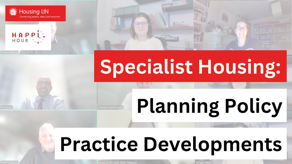HousingLIN's tweet image. Thanks to @WS_Law Partner, Charlotte Cook for so brilliantly chairing yesterday&apos;s #HAPPIHour on planning policy &amp;amp; practice. Watch again to gain valuable insights from Matthew Steinbrecher (@WS_Law), Rowan Gilbert (@theTCPA) &amp;amp; Ifti Maniar (@WWA_studios).

📽️housinglin.org.uk/Events/HAPPI-H…