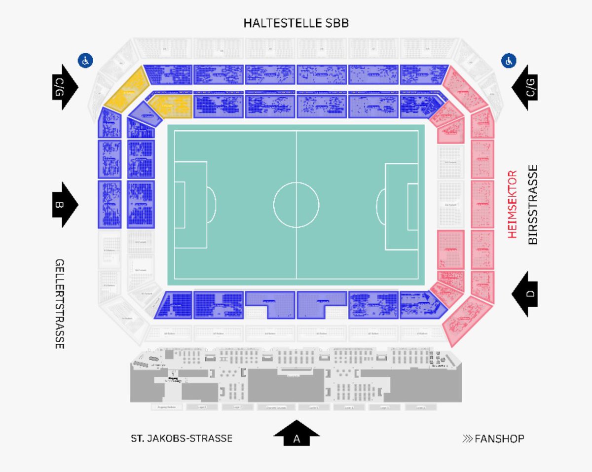 Wenn ich so öbbis seh chunt mir s Kotze… 

Cupspiel (K.O Spiel!) und s Stadion isch praktisch leer… 

#rotblaulive