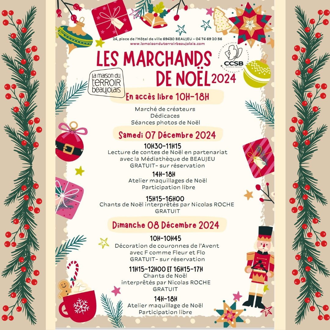 C'est bientôt #Noël, optez pour des cadeaux #beaujolais ! Vive la qualité locale et le circuit court ! 

Je vous présenterai donc nos ouvrages aux Editions Héraclite et aux <a href="/EditionsTequi/">Pierre Téqui éditeur</a> à Beaujeu !

jean-et-henri.fr 

#terroir #tradition #courtmétrage #litterature