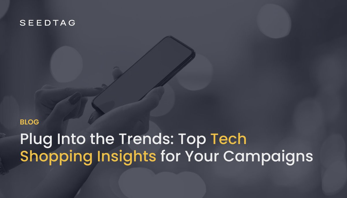 seedtag's tweet image. How can you power up your campaigns &amp;amp; connect with #tech shoppers this holiday season? 💻

Our latest #ContextualInsights reveal key tech shopping trends, powered by our contextual AI technology, Liz.

Read the full blog: hubs.li/Q02Z_gNd0

#TechTrends #ShoppingSeason