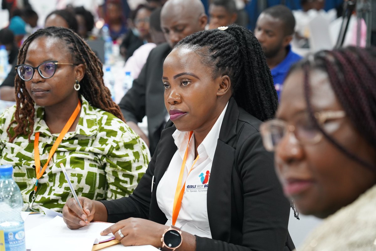 #GirlSummitUg 
In her opening remarks at the summit, <a href="/joycenakato256/">Ms. Joyce Nakato</a>, the team leader <a href="/uyahf1/">UYAHF</a> and co-chair of <a href="/GNB_Uganda/">Girls Not Brides Uganda 🇺🇬</a>, emphasized the importance of reflecting on the historical denial of education opportunities for women. 

She highlighted how this has left them vulnerable to
