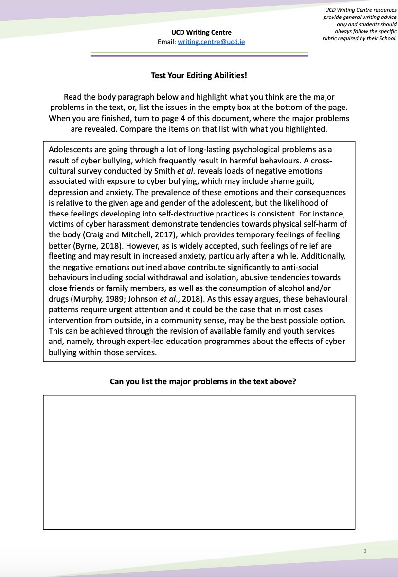 UCD Writing Centre tweet media