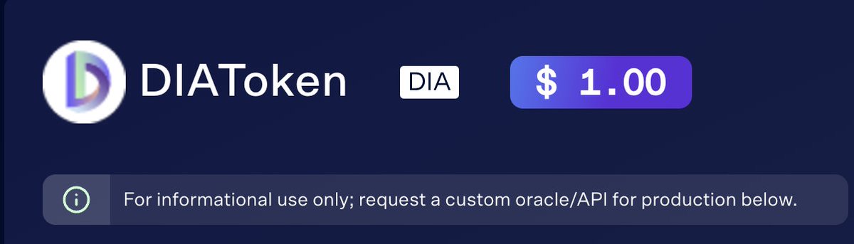 DIAIntern's tweet photo. Woke up to $DIA at $1 💹

How many x from here? 👀 https://t.co/wzSt7QT1Qk