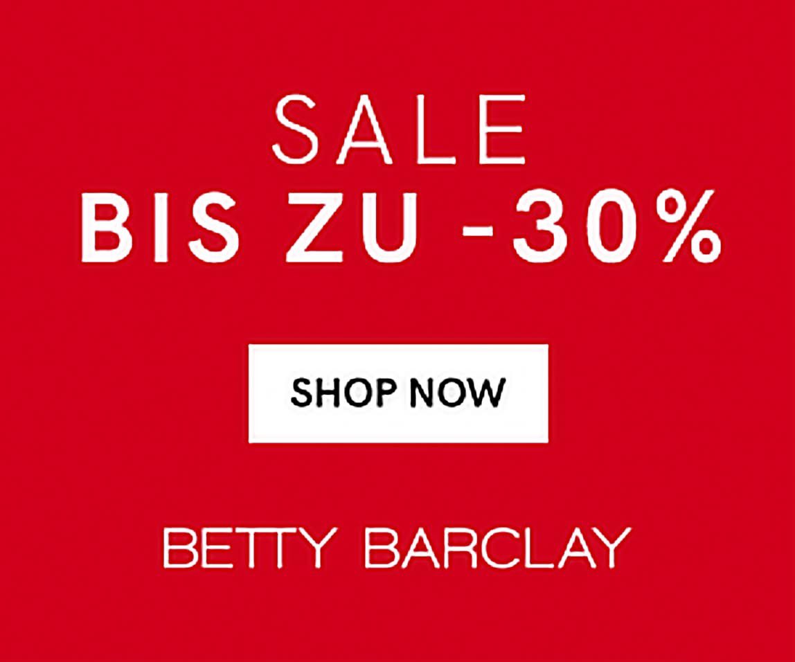 luxusfactory's tweet photo. Betty Barclay SALE bis zu -30% | https://t.co/oLFZkPmlpW 

Laufzeit : 03.12.2024 - 22.12.2024

#bettybarclay #fashion #sale #mode #herren #damen https://t.co/MeOXXFHkti