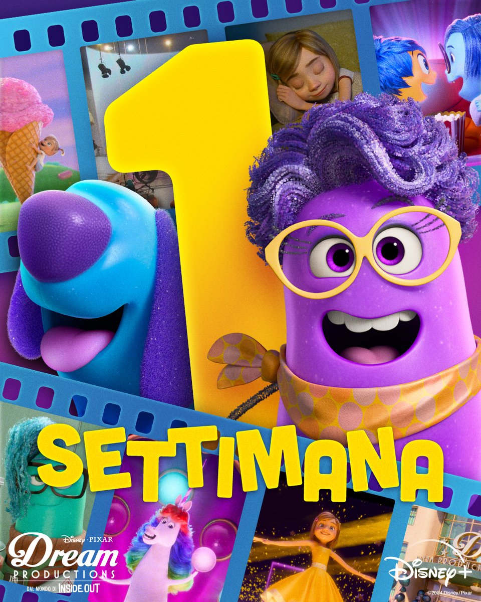 Mettetevi comodi e scoprite i sogni di Riley e il team che li produce! 
Dal mondo di Inside Out arriva #DreamProductions, la nuovissima miniserie in quattro episodi di Disney e Pixar. Disponibile dall' 11 Dicembre solo su #DisneyPlus.