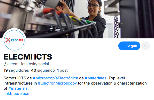 Elecmi_ICTS's tweet image. ¡Abrimos perfil en Bluesky! 🦋
Os invitamos a seguirnos y a compartir nuestros contenidos allí 🙂
bsky.app/profile/elecmi…
#ICTSnews