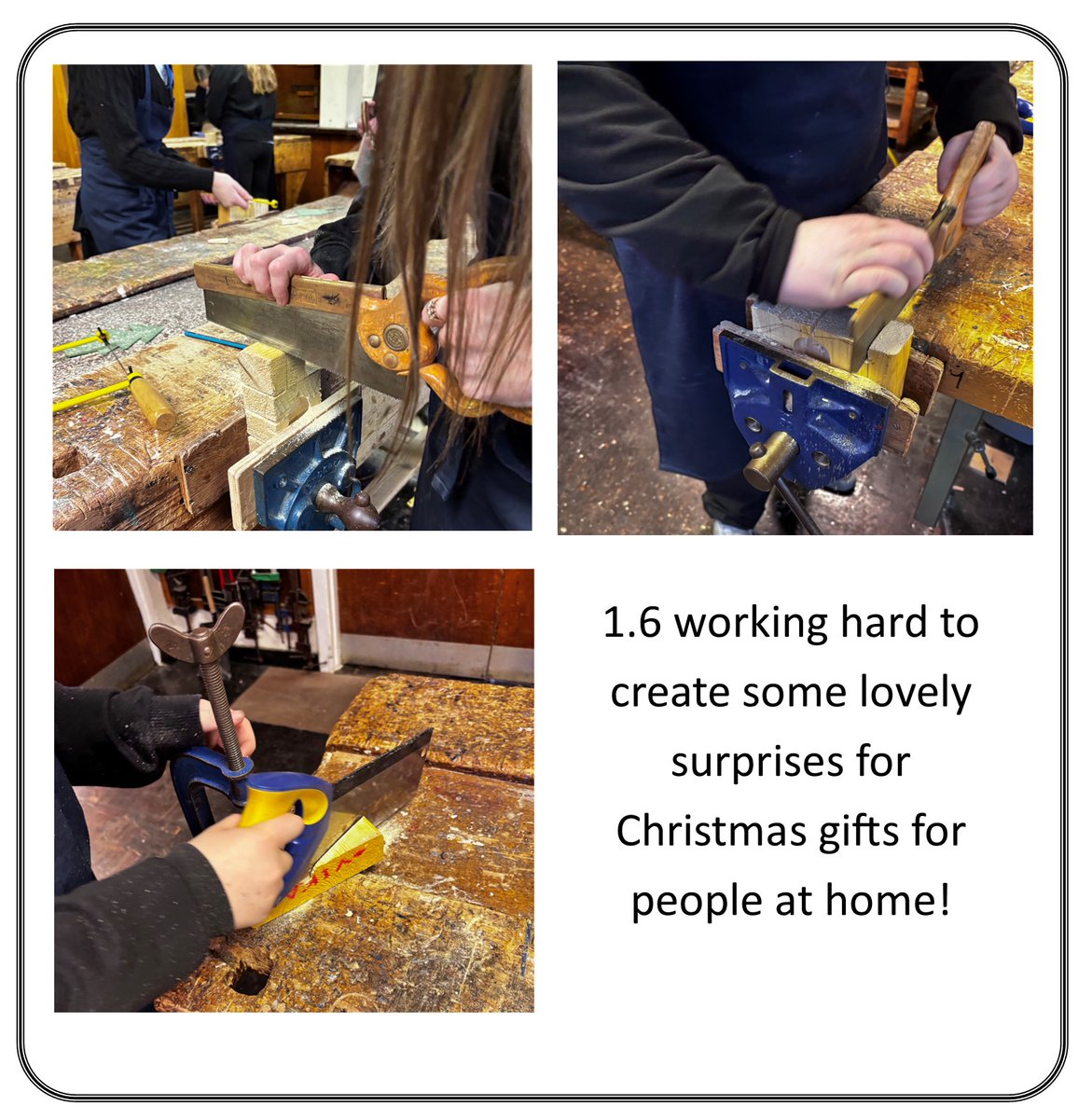 ardacaddesign's tweet photo. 1.6 working hard creating some gifts to go home for Christmas! @ArdAcademy https://t.co/qJpADFqAU2